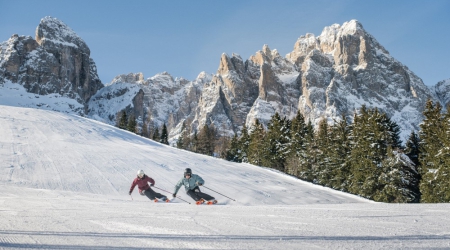 Skiën in 3 Zinnen Dolomites.